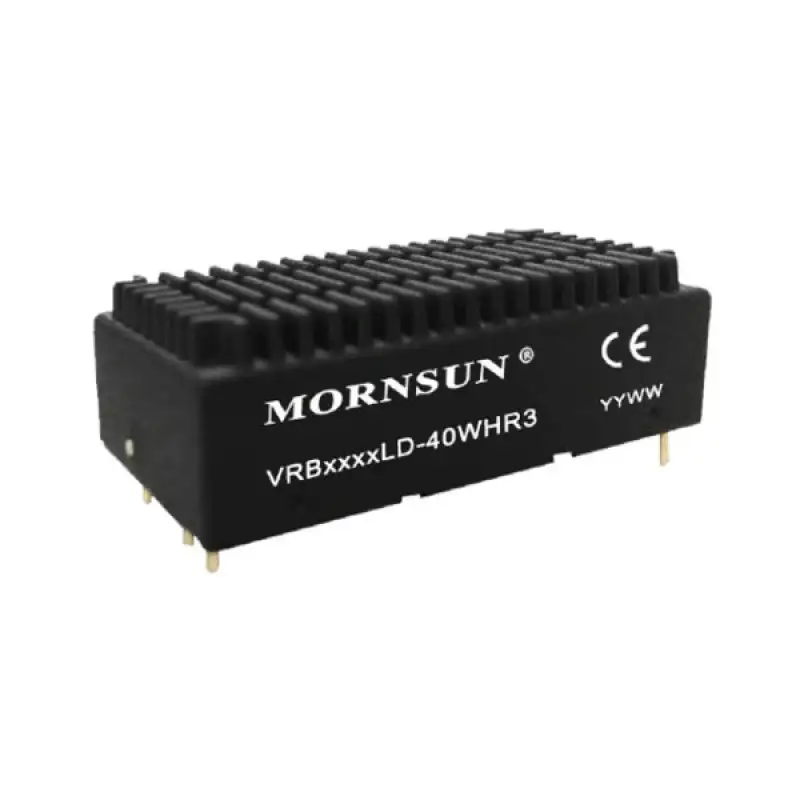 VRB4824LD-40WHR3 Mornsun 48V to 24V DC-DC Converter 40W Power Supply Module - Six Sided Metal Shielded Package