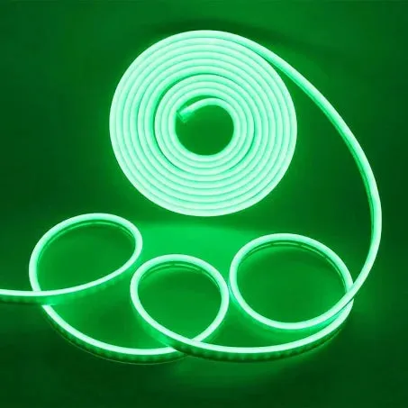 12V Neon Flexible LED Strip Light 50 Meter (Green)