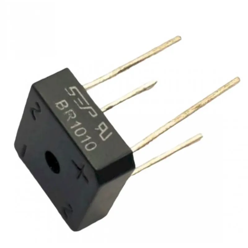 BR1010 1.1V 10A Single Phase Bridge Rectifier