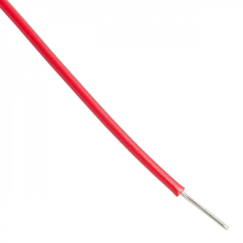 Single Strand Hookup Wire - 25AWG (Gauge) - Red - 5 metre