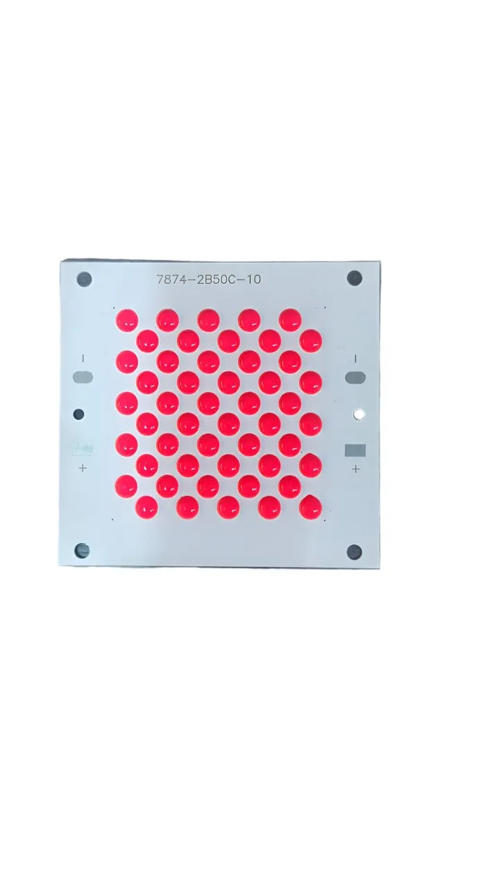 Led COB Chip Red Color Dot Matrix 50W 29-36V 50W 140-160V High Power Integrated LED 7874