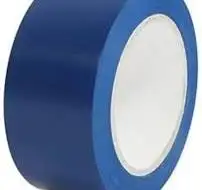 48mm PVC Tape NON ADHESIVE Blue color-10 Meter