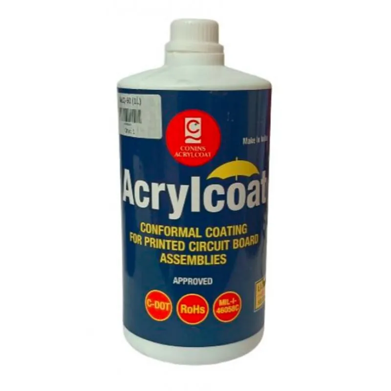 Acrylcoat ALQ-60 Conformal Coating for PCB Assemblies Solderable - 1 Litre