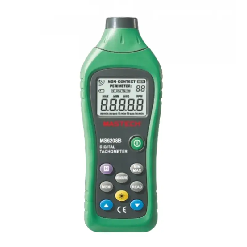 Mastech MS6208B Non Contact Digital Tachometer