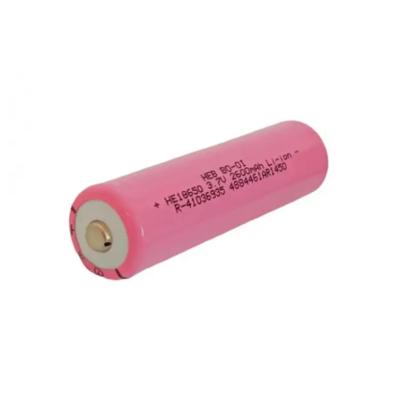 HEB 3.7V 2600mAh Li-ion High Energy Rechargeable Battery