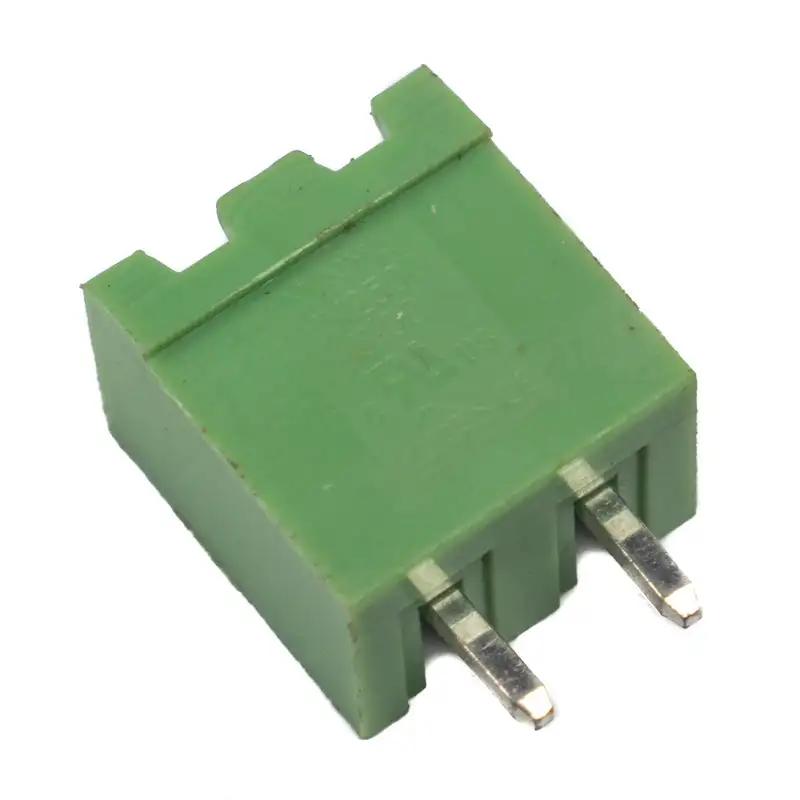 2 Pin Male Plug-in Screw Terminal Block Connector (Straight)