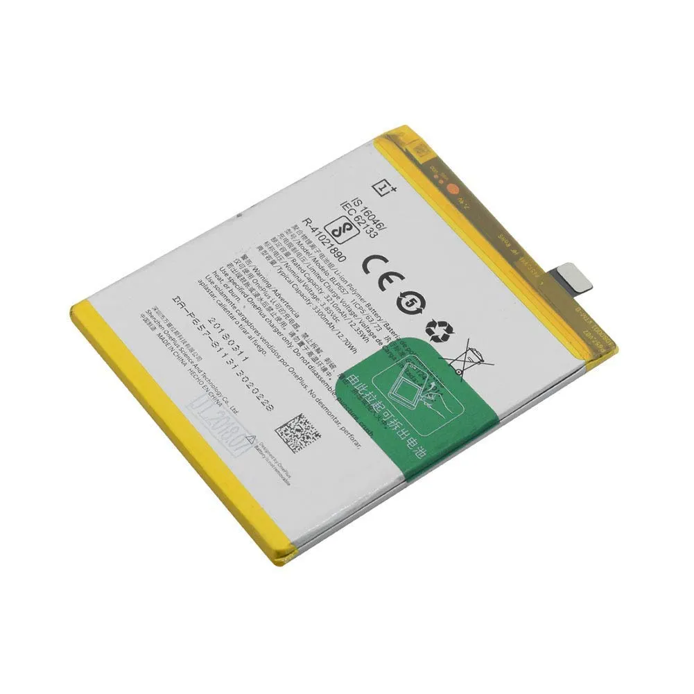 BLP657 OEM Battery for Oneplus 6 A6000 A6003 (3300mAh)