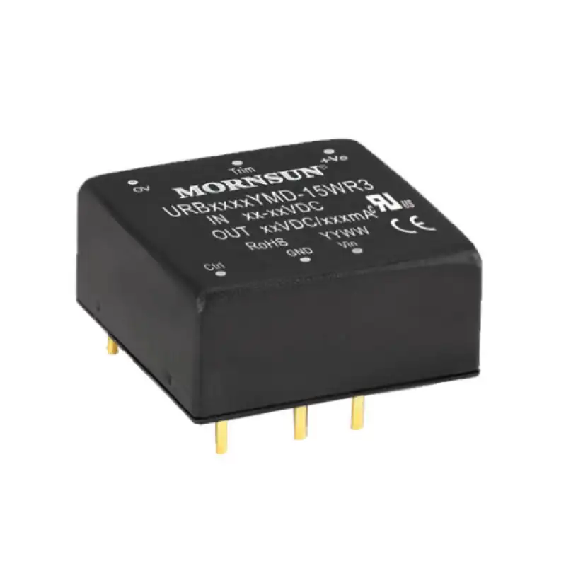 URB2424YMD-15WR3 Mornsun 24V to 24V DC-DC Converter 15W Power Supply Module - DIP Package