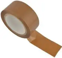 20mm PVC Tape NON ADHESIVE Brown color-50 Meter