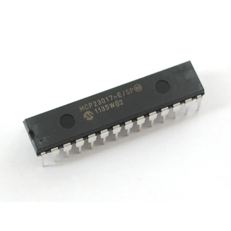 MCP23017 16-Bit Input/Output Expander with I2C Interface IC DIP-28 Package