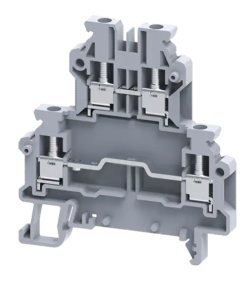 Connectwell ODL2.5A 2.5 sq. mm 2-Level Offset Stackable Type Terminal Block