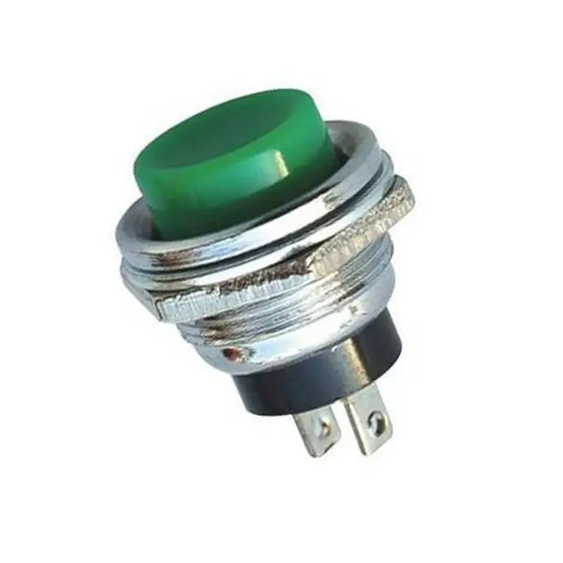 PBS-26B 2A 250V Push Button Green