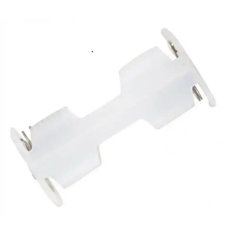 2xAA Battery Holder - White