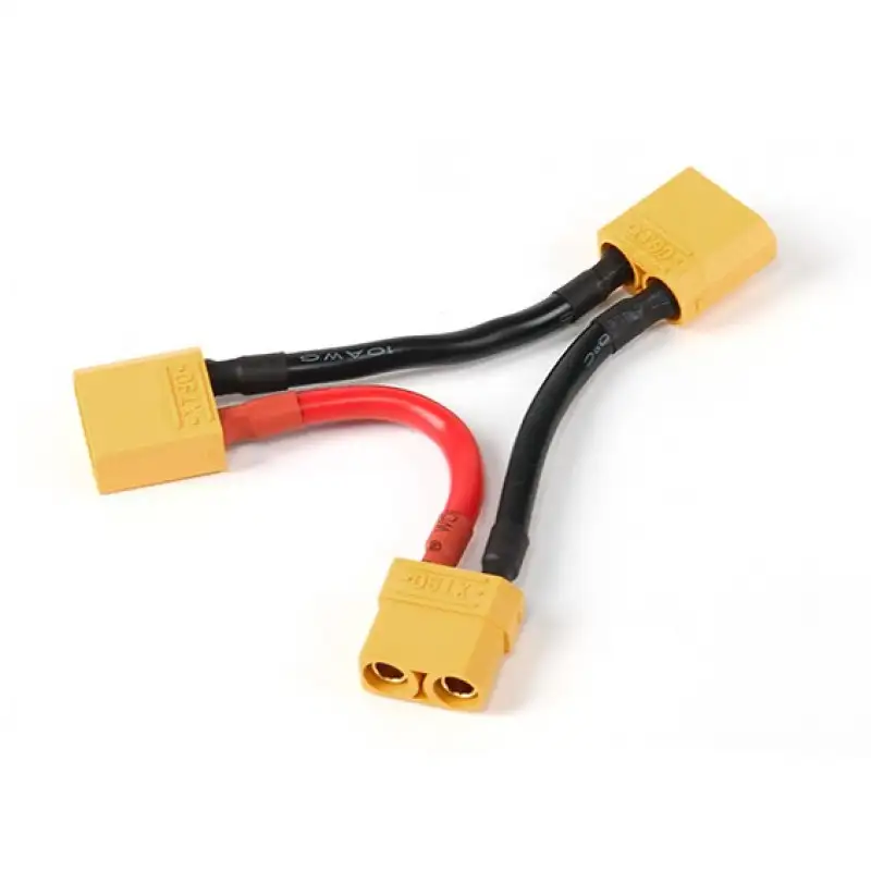 SafeConnect XT90 Battery Harness 10AWG for 2 Packs in Series