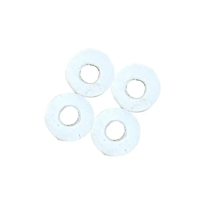 3.3 x 8mm White Nylon Washer