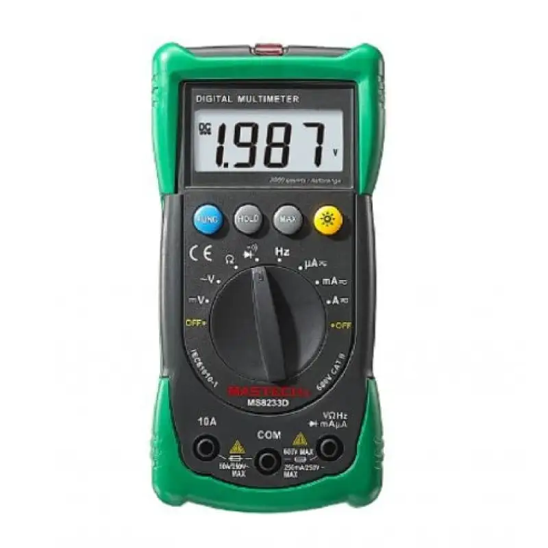 Mastech MS8233D- 2000 Counts Auto Ranging Digital Multimeter