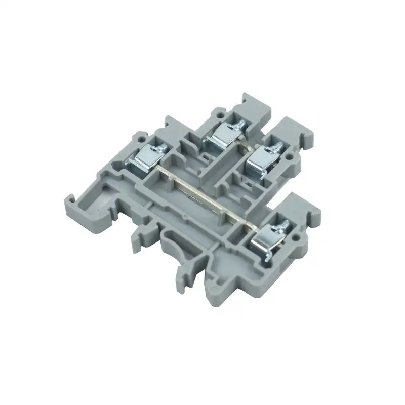 Connectwell CDL4UN 4sq. mm 2 Level Screw  Clamp Terminal Block