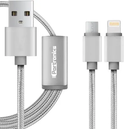 Micro USB cable  Konnect-2 2in1 Multi Function Cable Lighting-1 Meter