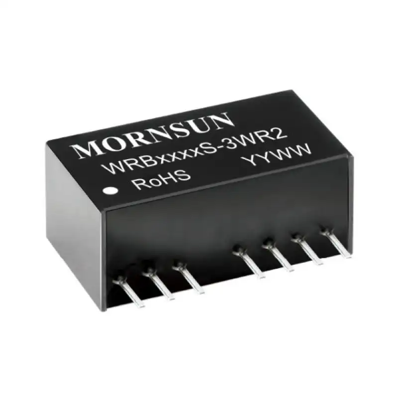 WRB2424S-3WR2 Mornsun 24V to 24V DC-DC Converter 3W Power Supply Module - Ultra Compact SIP Package