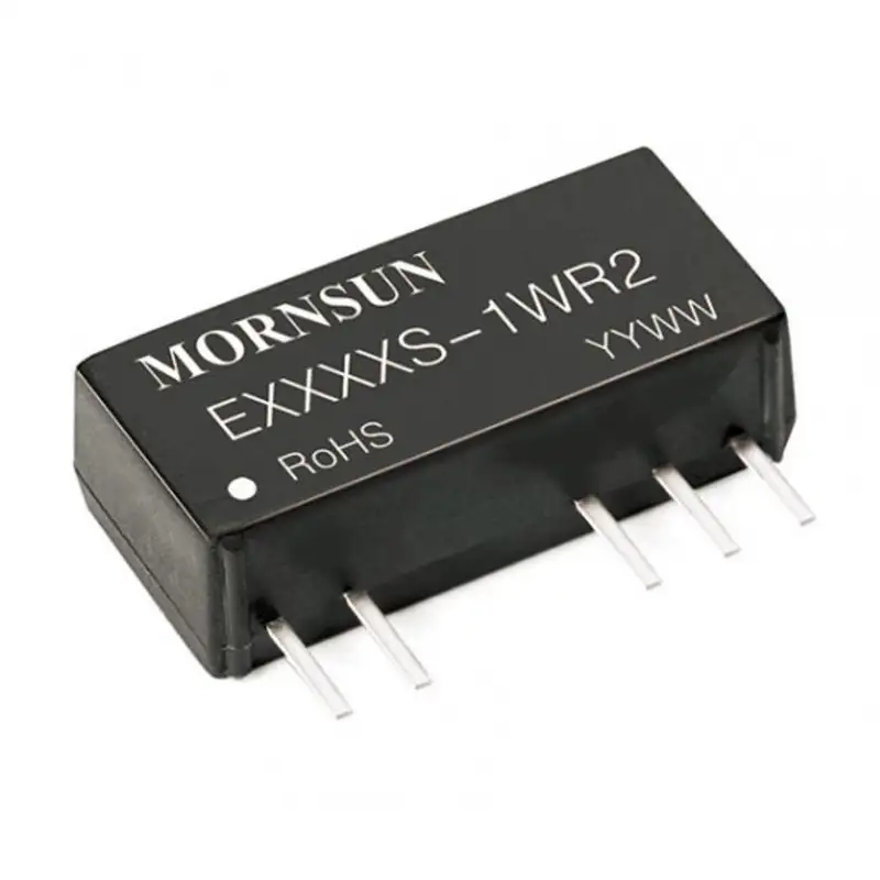 E2405S-1WR2 Mornsun 24V to Â±5V DC-DC Converter 1W Power Supply Module - Compact SIP Package