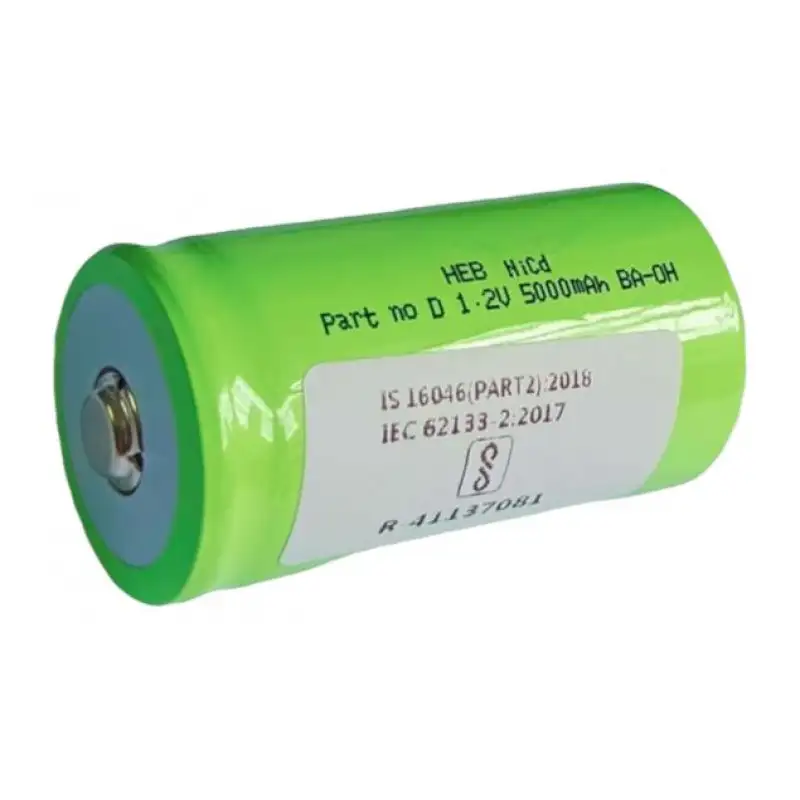 HEB 1.2V 5000mAh Ni-Cd High Energy Rechargeable Battery