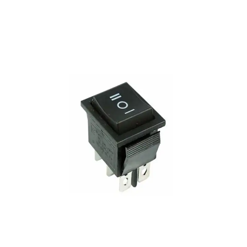 16A 250V DPDT Rocker Switch (Momentary Type)