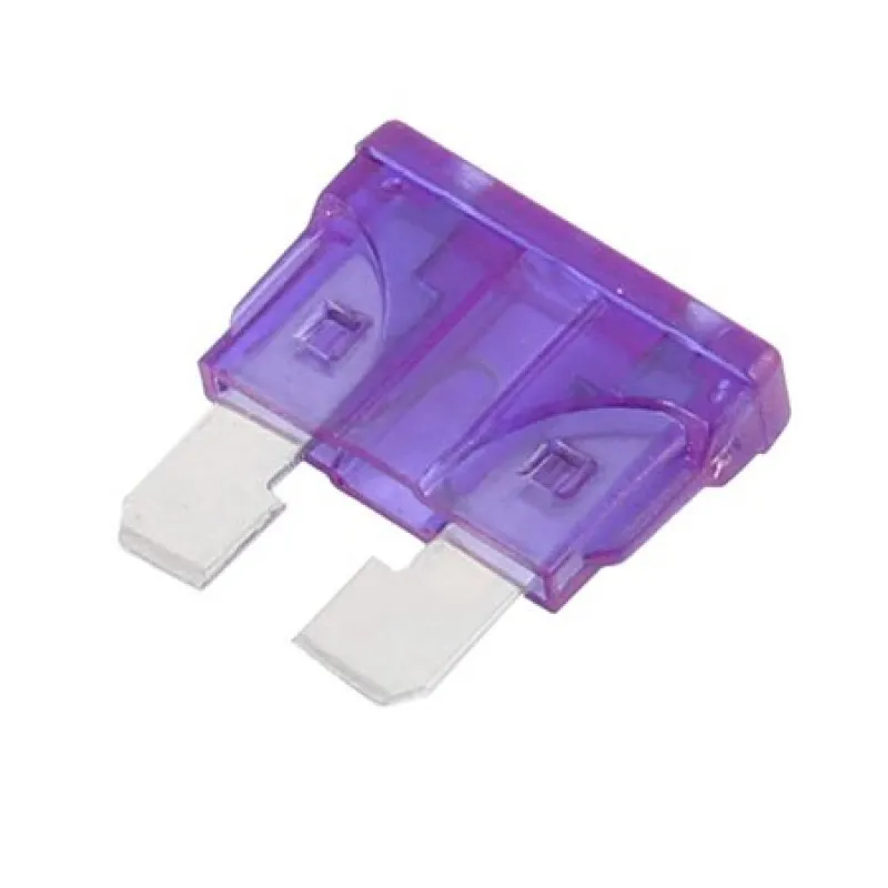 3 Amp Car Blade Fuse - 2 Pieces Pack