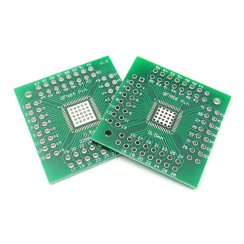 QFN 56 64 SMD TURN TO DIP PCB Adapter