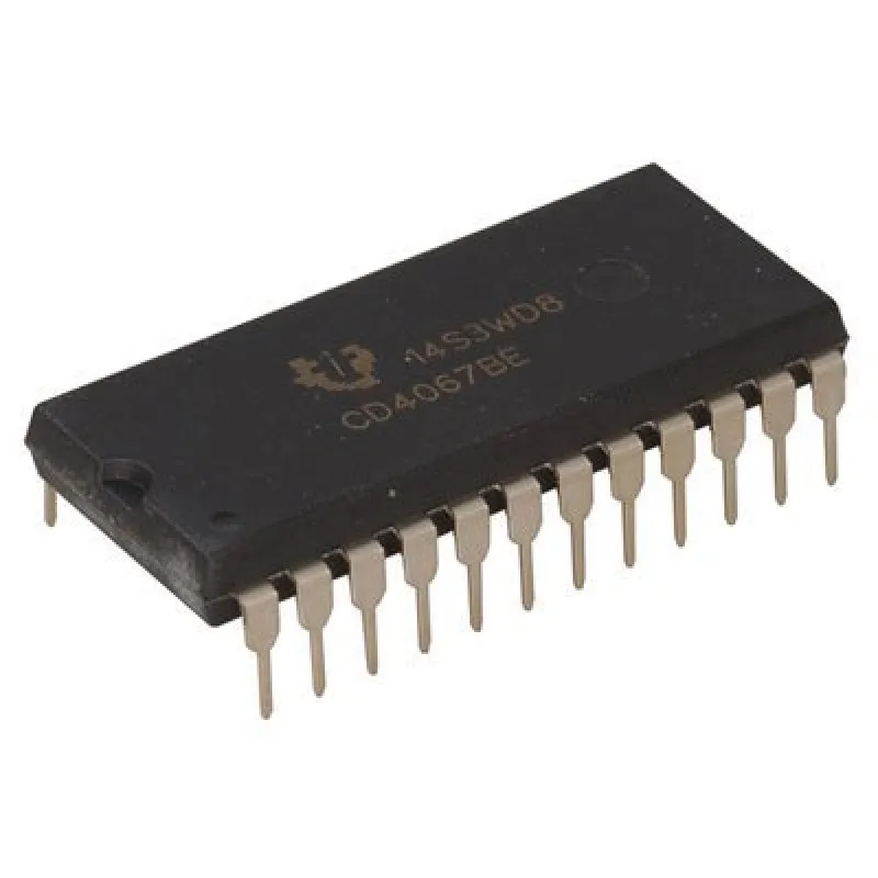 CD4067 16-Channel Analog Multiplexer/Demultiplexer IC DIP-24 Package