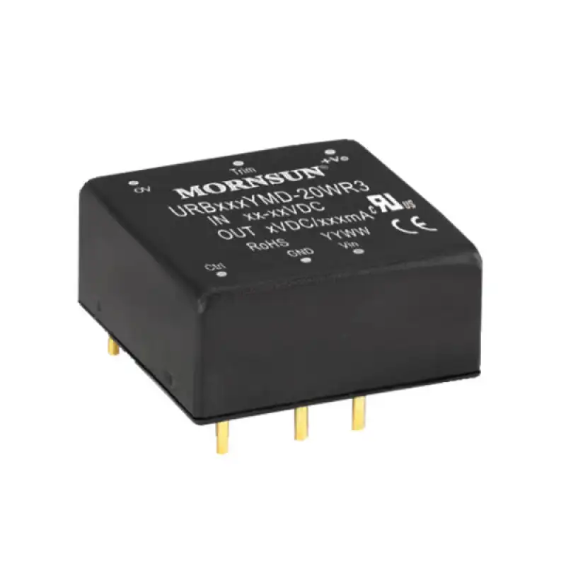 URB2424YMD-20WR3 Mornsun 24V to 24V DC-DC Converter 20W Power Supply Module - DIP Package