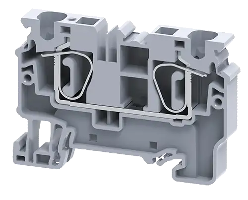 Connectwell CX6 6 sq.mm Feed Thru Spring Clamp Terminal Block