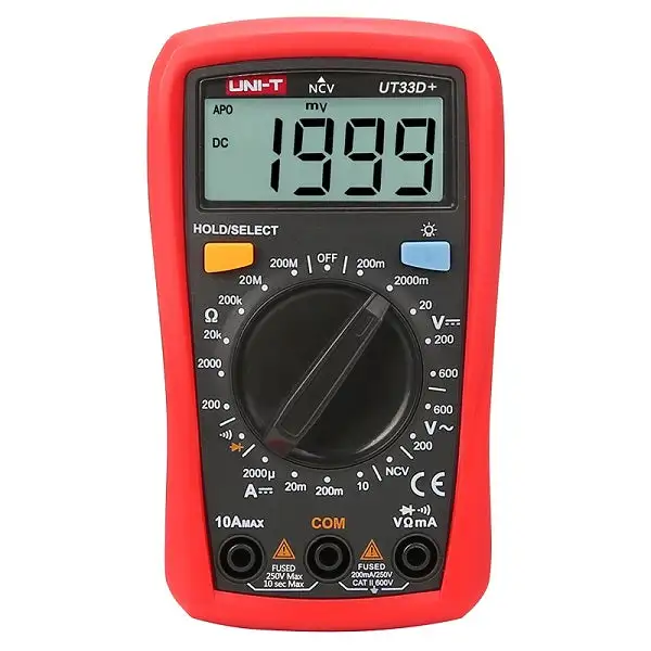 UNI-T UT33D+ Palm Size Multimeter