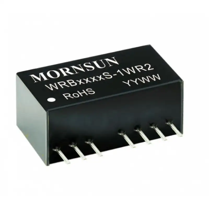 WRB2415S-1WR2 Mornsun 24V to 15V DC-DC Converter 1W Power Supply Module - Ultra Compact SIP Package