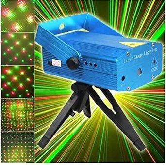 Portable Mini Laser Stage Light Projector for Disco Party