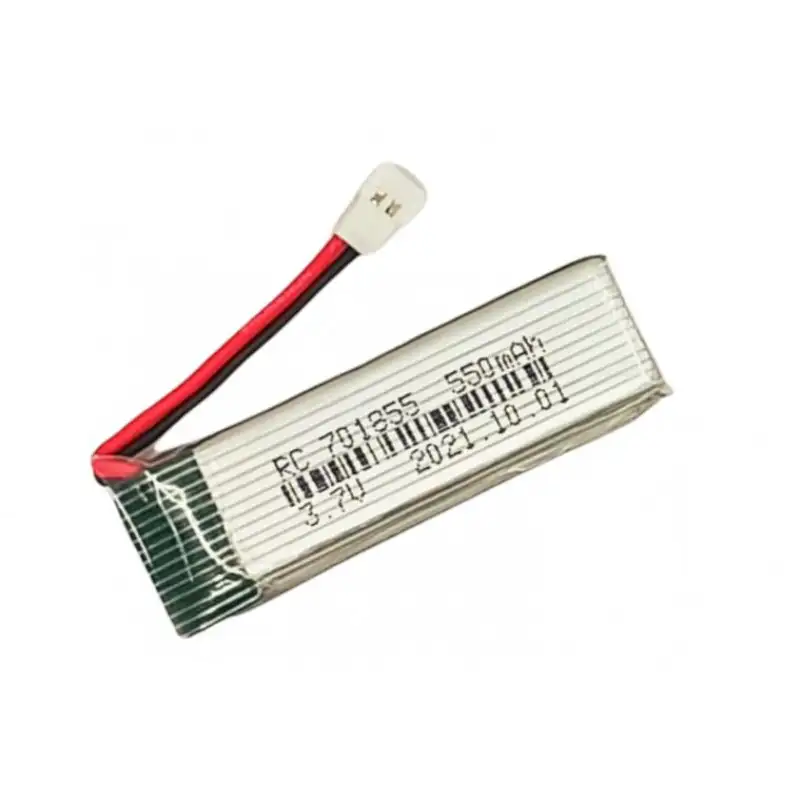 3.7V 550mAH (Lithium Polymer) Lipo Rechargeable Battery for RC Drone