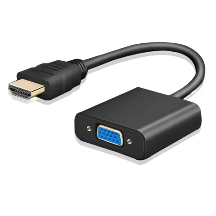 HDMI Male to VGA Female Video Cable Cord Converter Adapter