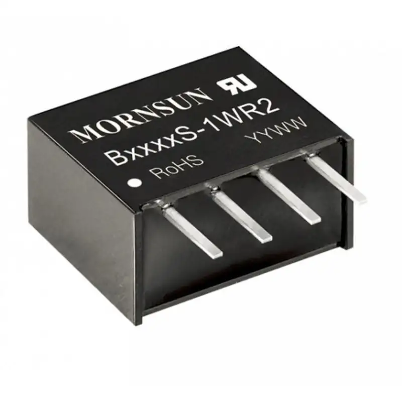 B2403S-1WR2 Mornsun 24V to 3.3V DC-DC Converter 1W Power Supply Module - Compact SIP/DIP Package