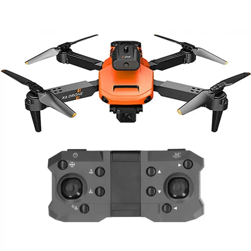 K6 Drone With Camera 4K HD Four Side 360 Obstacle Avoidance UAV Quadcopter Mini Drone