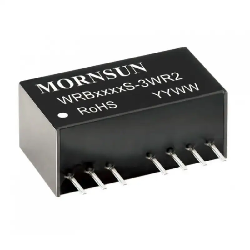 WRB4815S-3WR2 Mornsun 48V to 15V DC-DC Converter 3W Power Supply Module - Ultra Compact SIP Package