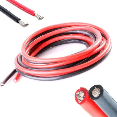 8AWG (RED& BLACK wire silicon)