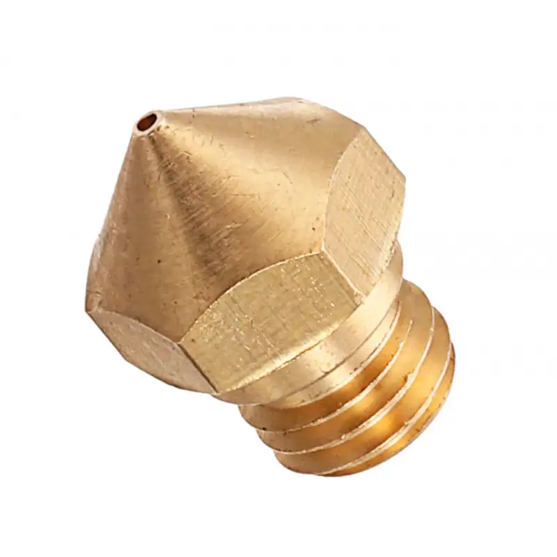 M7 Thread Brass MK10 Nozzle UM Compatible - 1.75mm x 0.4mm (for 3D printer)