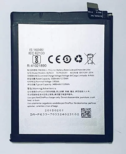 BLP633- OEM Compatible Mobile Battery for Oneplus 3T, 1+3T A3010