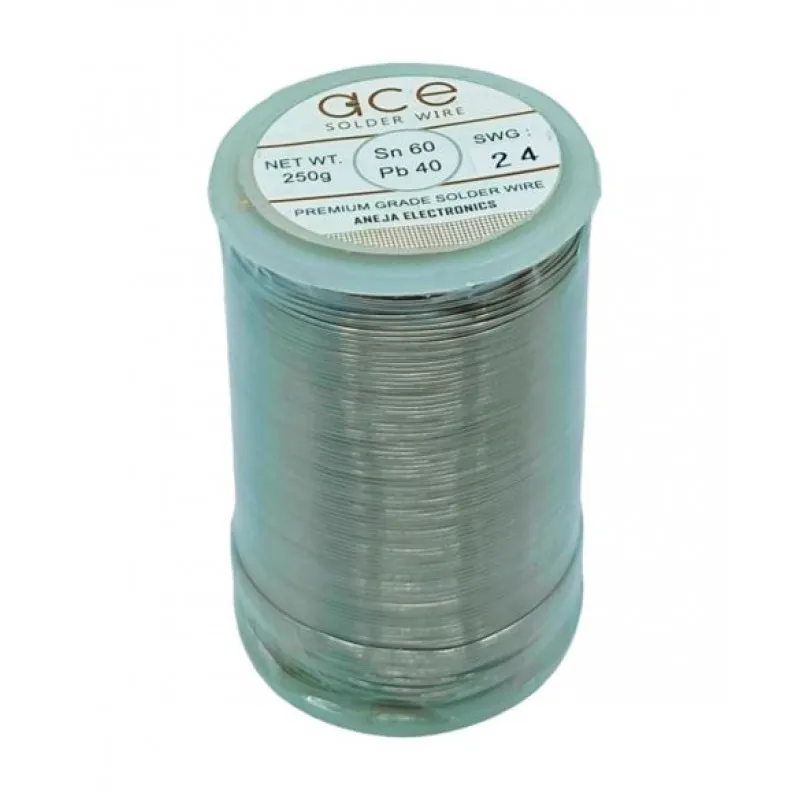 ACE 250gm 24 Gauge (Premium) 60/40 Grade Solder Wire