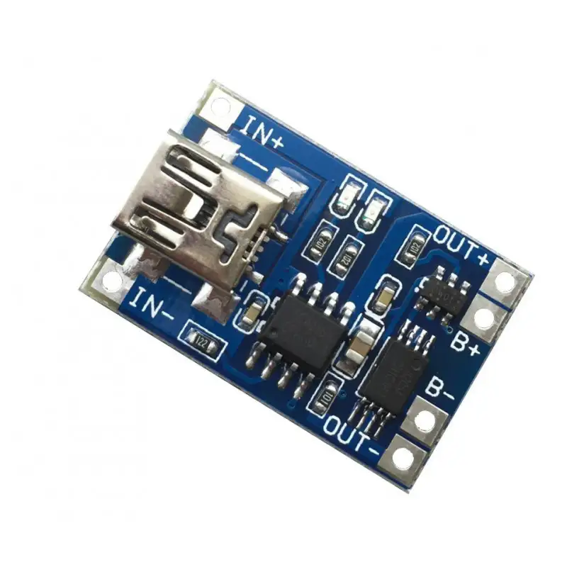 TP4056 1A Li-ion lithium Battery Charging Module With Current Protection - Mini USB