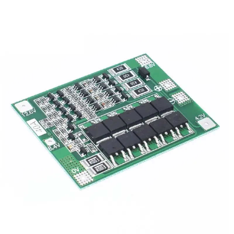 4 Series 40A 18650 Lithium Battery Protection Board 14.8V 16.8V with Balance for Drill Motor Lipo Cell Module