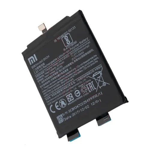 BN34 3000mAh Mobile Battery Compatible For Xiaomi Redmi 5A